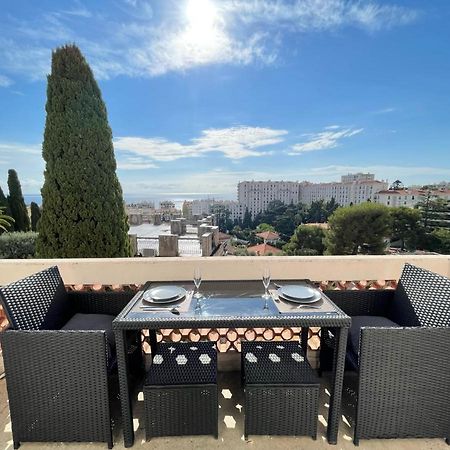 Nice Renting - Cambrai - Luxurious Sea View Terrasse - King Bed - Parking - Ac - Fully Equipped Exteriér fotografie
