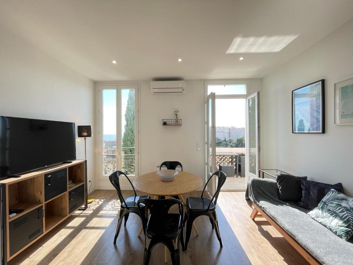 Nice Renting - Cambrai - Luxurious Sea View Terrasse - King Bed - Parking - Ac - Fully Equipped Exteriér fotografie